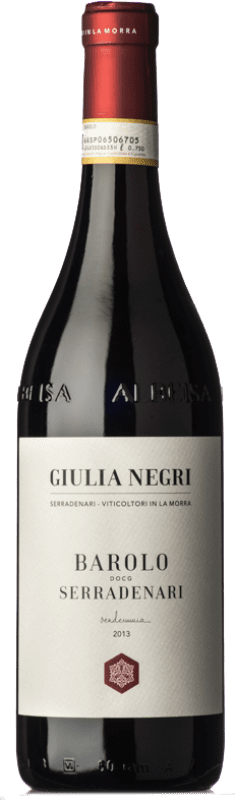 Бесплатная доставка | Красное вино Giulia Negri Serradenari Serradenari D.O.C.G. Barolo Пьемонте Италия Nebbiolo 75 cl