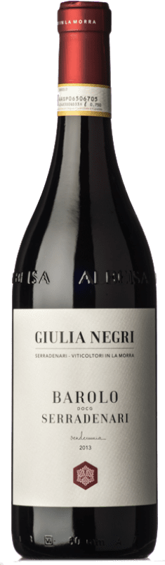Бесплатная доставка | Красное вино Giulia Negri Serradenari Serradenari D.O.C.G. Barolo Пьемонте Италия Nebbiolo — Неббиоло 75 cl
