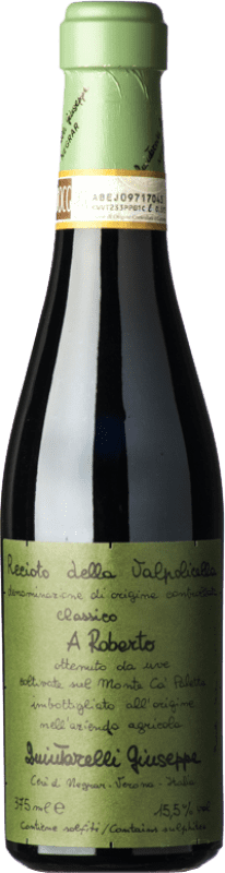 218,95 € Spedizione Gratuita | Vino dolce Quintarelli D.O.C.G. Recioto della Valpolicella Mezza Bottiglia 37 cl