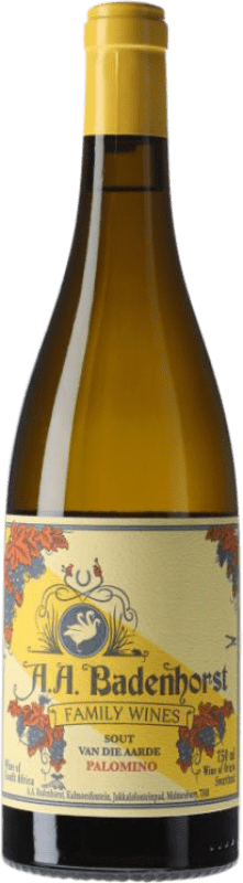 45,95 € | Weißwein A.A. Badenhorst Sout Van Die Aarde W.O. Swartland Coastal Region Südafrika Palomino Fino Ökologisch 75 cl