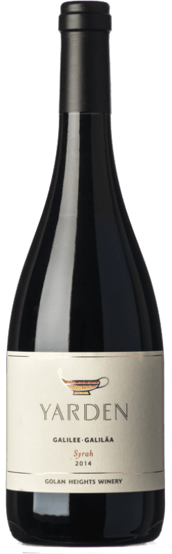 Free Shipping | Red wine Golan Heights Yarden Israel Syrah 75 cl