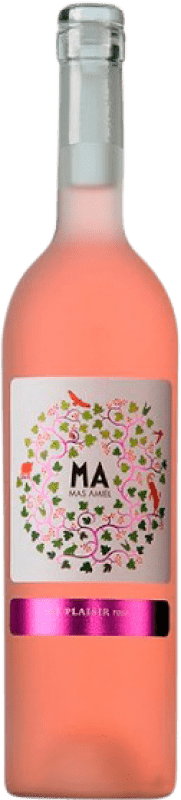 Free Shipping | Rosé wine Mas Amiel Le Plaisir A.O.C. Côtes du Roussillon Languedoc-Roussillon France Syrah, Grenache Tintorera, Carignan, Mourvèdre 75 cl