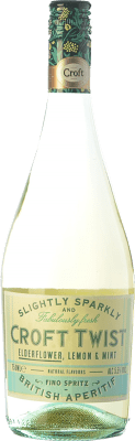 Liköre González Byass Croft Twist Elderflower — Holunderblüte, Lemon — Zitrone, Mint — Minze