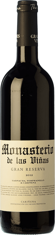 11,95 € | Red wine Grandes Vinos Monasterio de las Viñas Grand Reserve D.O. Cariñena Spain Tempranillo, Grenache, Carignan Bottle 75 cl