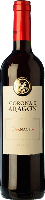 5,95 € | Vinho Tinto Grandes Vinos Corona de Aragón Jovem D.O. Cariñena Espanha Garnacha — Grenache 75 cl