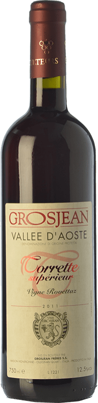 21,95 € | Красное вино Grosjean Torrette Supérieur Vigne Rovettaz D.O.C. Valle d'Aosta Валле д'Аоста Италия Cornalin, Fumin, Petit Rouge 75 cl