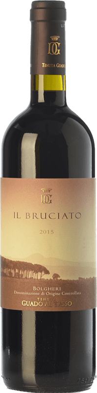 24,95 € | Vin rouge Guado al Tasso Il Bruciato D.O.C. Bolgheri Toscane Italie Merlot, Syrah, Cabernet Sauvignon Bouteille Magnum 1,5 L