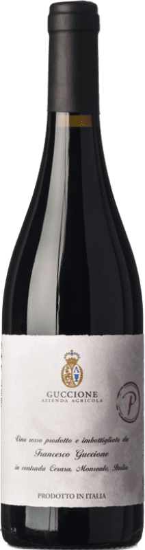 Envoi gratuit | Vin rouge Guccione P D.O.C. Sicilia Sicile Italie Perricone 75 cl