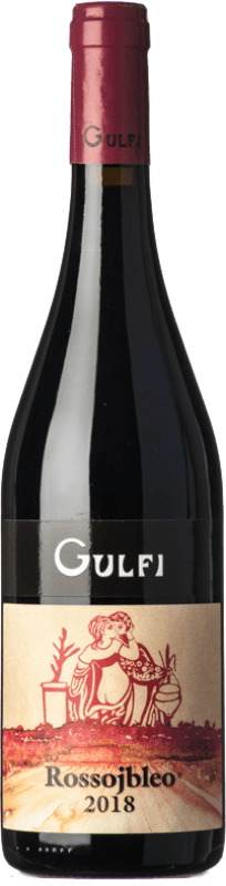 Kostenloser Versand | Rotwein Gulfi Rossojbleo D.O.C. Sicilia Sizilien Italien Nero d'Avola Ökologisch 75 cl