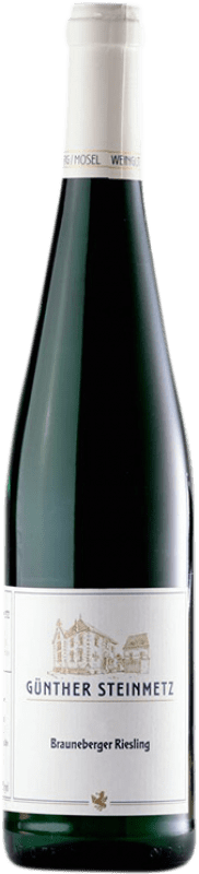 Spedizione Gratuita | Vino Bianco Günther Steinmetz Brauneberger Crianza — Invecchiato in Botte Q.b.A. Mosel Germania Riesling 75 cl