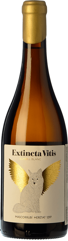 Envoi gratuit | Vin blanc Mascorrubí Extincta Vitis D.O. Catalunya Catalogne Espagne Sumoll 75 cl