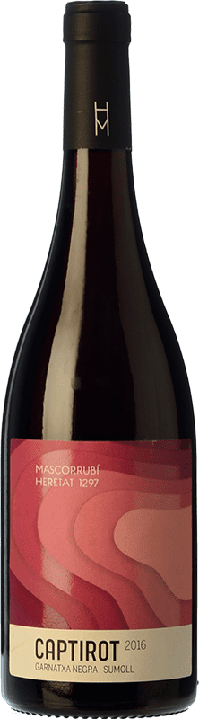 送料無料 | 赤ワイン Mascorrubí Captirot Negre 高齢者 D.O. Catalunya カタロニア スペイン Grenache, Sumoll 75 cl