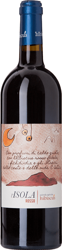 23,95 € Spedizione Gratuita | Vino rosso Hibiscus L'Isola Rosso di Ustica I.G.T. Terre Siciliane