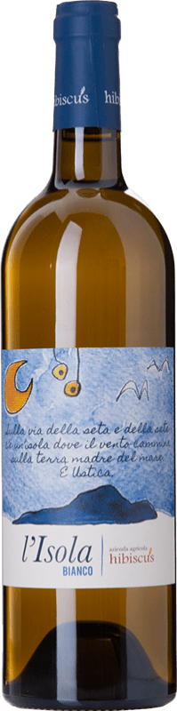 23,95 € Spedizione Gratuita | Vino bianco Hibiscus L'Isola Bianco di Ustica I.G.T. Terre Siciliane