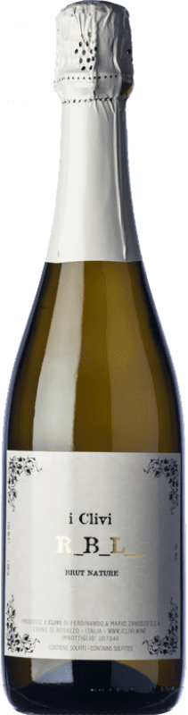 Envío gratis | Espumoso Blanco I Clivi R_B_L_ Brut Nature I.G.T. Friuli - Venezia Giulia Friuli-Venezia Giulia Italia Rhoditis 75 cl
