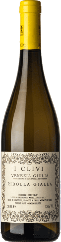 Envoi gratuit | Vin blanc I Clivi I.G.T. Friuli-Venezia Giulia Frioul-Vénétie Julienne Italie Ribolla Gialla 75 cl