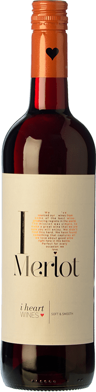 送料無料 | 赤ワイン I Heart 若い スペイン Merlot 75 cl