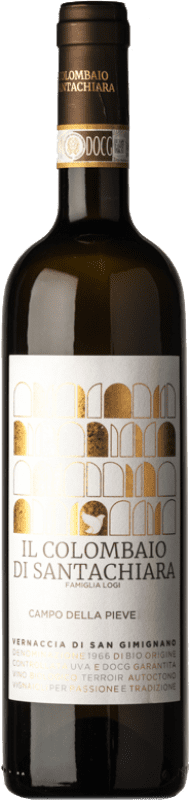 28,95 € | Белое вино Il Colombaio di Santa Chiara Colombaio di Santa Chiara Campo della Pieve D.O.C.G. Vernaccia di San Gimignano Тоскана Италия Vernaccia Органический 75 cl