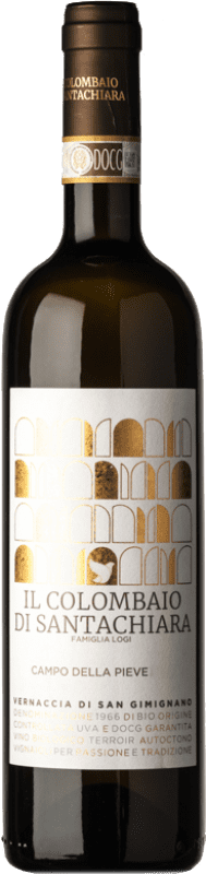 Envoi gratuit | Vin blanc Il Colombaio di Santa Chiara Colombaio di Santa Chiara Campo della Pieve D.O.C.G. Vernaccia di San Gimignano Toscane Italie Vernaccia 75 cl