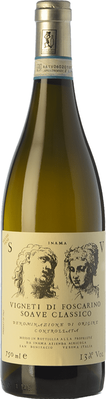 19,95 € 免费送货 | 白酒 Inama Classico Vigneti di Foscarino D.O.C. Soave