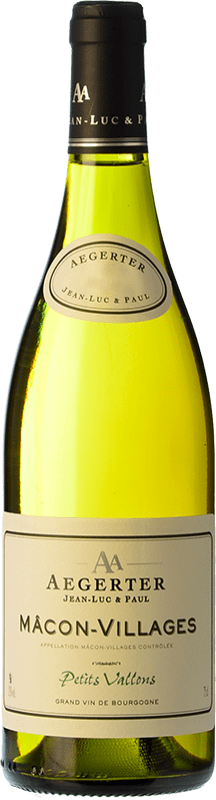 Free Shipping | White wine Jean-Luc & Paul Aegerter Petits Vallons Aged A.O.C. Mâcon Burgundy France Chardonnay 75 cl Free Shipping | White wine Jean-Luc & Paul Aegerter Petits Vallons Aged A.O.C. Mâcon Burgundy France Chardonnay 75 cl