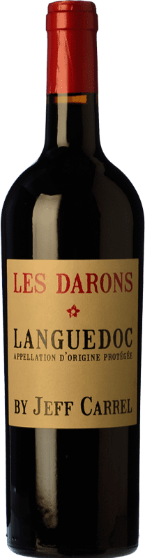 Envio grátis | Vinho Tinto Jeff Carrel Les Darons Carvalho I.G.P. Vin de Pays Languedoc Languedoc França Syrah, Garnacha — Grenache, Cariñena — Carignan 75 cl