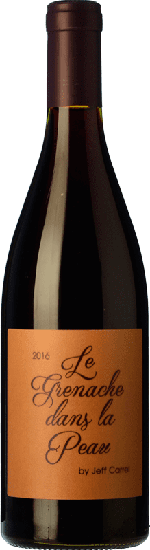 Free Shipping | Red wine Jeff Carrel Le Grenache dans la Peau Oak A.O.C. Maury Roussillon France Syrah, Grenache 75 cl