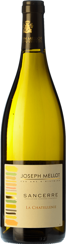 Free Shipping | White Wine Joseph Mellot La Chatellenie A.O.C. Sancerre Loire France Sauvignon 75 cl