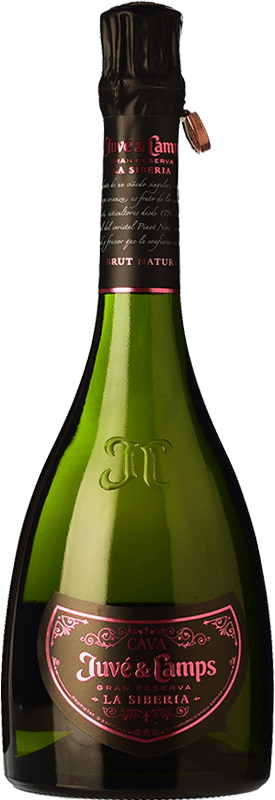 115,95 € | ロゼスパークリングワイン Juvé y Camps La Siberia ブルットの自然 グランド・リザーブ D.O. Cava スペイン Pinot Black 75 cl
