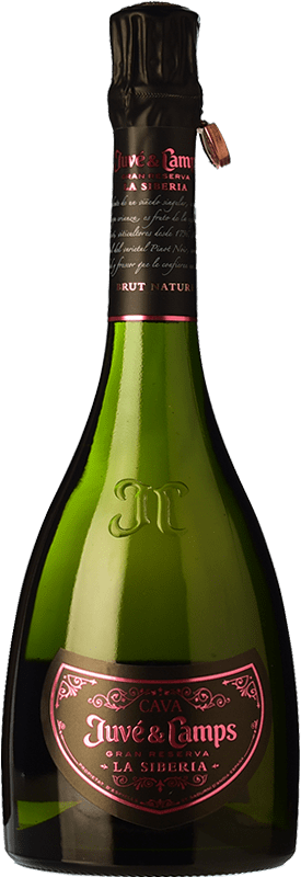 138,95 € Envoi gratuit | Rosé mousseux Juvé y Camps La Siberia Brut Nature Grande Réserve D.O. Cava