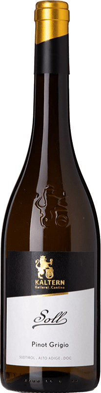 19,95 € | 白酒 Kaltern Soll D.O.C. Alto Adige 特伦蒂诺 - 上阿迪杰 意大利 Pinot Grey 75 cl