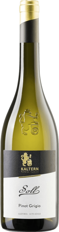 Envoi gratuit | Vin blanc Kaltern Soll D.O.C. Alto Adige Trentin-Haut-Adige Italie Pinot Gris 75 cl