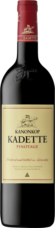 15,95 € | Красное вино Kanonkop Kadette Crianza — Крианса I.G. Stellenbosch Стелленбош Южная Африка Pinotage — Пинотаж 75 cl