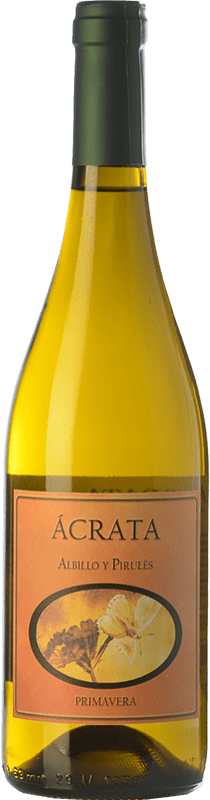 送料無料 | 白ワイン Kirios de Adrada Ácrata Albillo y Pirulés Primavera Crianza — クリアンサ スペイン Albillo — アルビージョ 75 cl