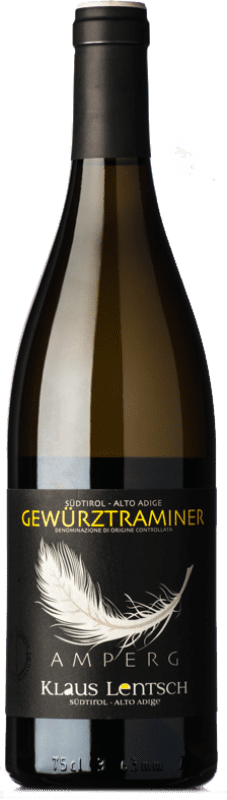 Envio grátis | Vinho branco Klaus Lentsch Amperg D.O.C. Alto Adige Trentino-Alto Adige Itália Gewürztraminer 75 cl