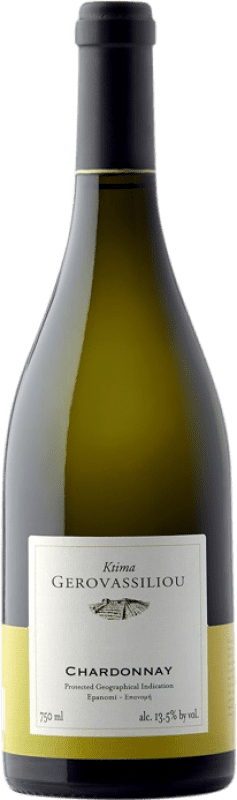 免费送货 | 白葡萄酒 Ktima Gerovassiliou Crianza — 陈酿 希腊 Chardonnay — 莎当妮 75 cl