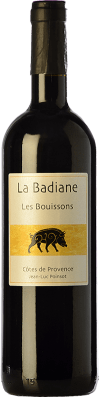 13,95 € Envio grátis | Vinho tinto La Badiane Les Bouissons Crianza A.O.C. Côtes de Provence