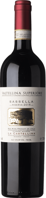 Free Shipping | Red wine La Castellina Sassella Le Barbarine D.O.C.G. Valtellina Superiore Lombardia Italy Nebbiolo 75 cl