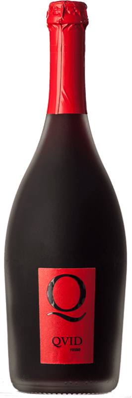 8,95 € Free Shipping | Red sparkling La Guardiense Rosso Frizzante Quid I.G.T. Beneventano Campania Italy Bacca Red Bottle 75 cl