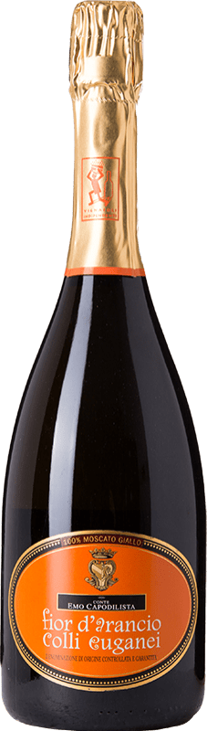 Kostenloser Versand | Weißer Sekt La Montecchia Conte Emo Capodilista Moscato Spumante D.O.C.G. Colli Euganei Fior d'Arancio Venetien Italien Muskateller 75 cl