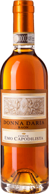 Kostenloser Versand | Süßer Wein La Montecchia Conte Emo Capodilista Donna Daria D.O.C.G. Colli Euganei Fior d'Arancio Venetien Italien Muskat Halbe Flasche 37 cl