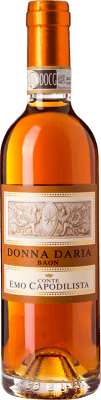 Envio grátis | Vinho doce La Montecchia Conte Emo Capodilista Donna Daria D.O.C.G. Colli Euganei Fior d'Arancio Vêneto Itália Mascate Meia Garrafa 37 cl