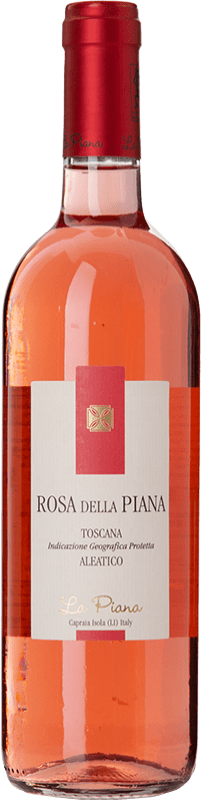 Free Shipping | Rosé Wine La Piana Rosa della Piana di Capraia Young I.G.T. Toscana Tuscany Italy Aleático Eco — Organic 75 cl