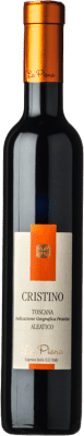 Envio grátis | Vinho Doce La Piana Passito Cristino di Capraia I.G.T. Toscana Tuscany Itália Aleático Eco — Biológico Meia Garrafa 37 cl