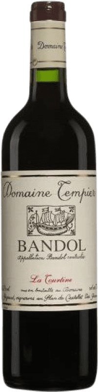 Бесплатная доставка | Красное вино Tempier La Tourtine A.O.C. Bandol Прованс Франция Grenache Tintorera, Mourvèdre, Cinsault 75 cl