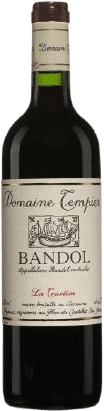 Free Shipping | Red wine Tempier La Tourtine A.O.C. Bandol Provence France Grenache Tintorera, Mourvèdre, Cinsault 75 cl