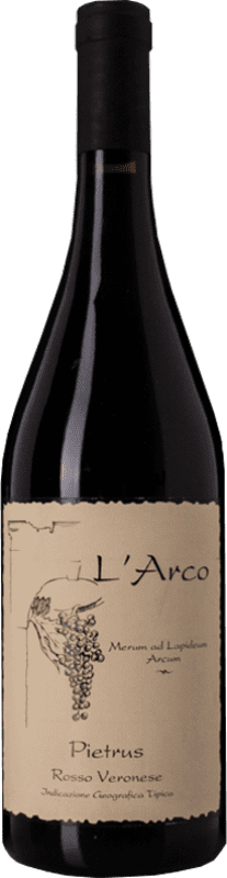 Envoi gratuit | Vin rouge L'Arco di Luca Pietrus I.G.T. Veronese Vénétie Italie Corvina, Rondinella, Molinara 75 cl