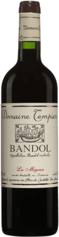 69,95 € | Red wine Domaine Tempier La Migoua A.O.C. Bandol Provence France Syrah, Grenache Tintorera, Mourvèdre, Cinsault 75 cl