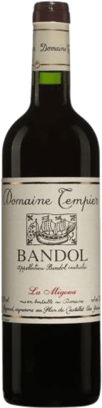 63,95 € Spedizione Gratuita | Vino rosso Domaine Tempier La Migoua A.O.C. Bandol Biologico