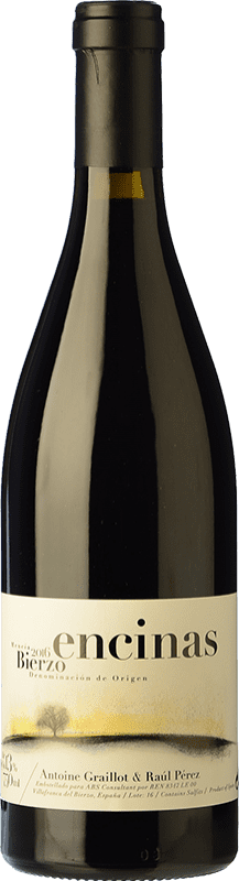 Envio grátis | Vinho tinto Las Encinas Crianza D.O. Bierzo Castela e Leão Espanha Mencía 75 cl